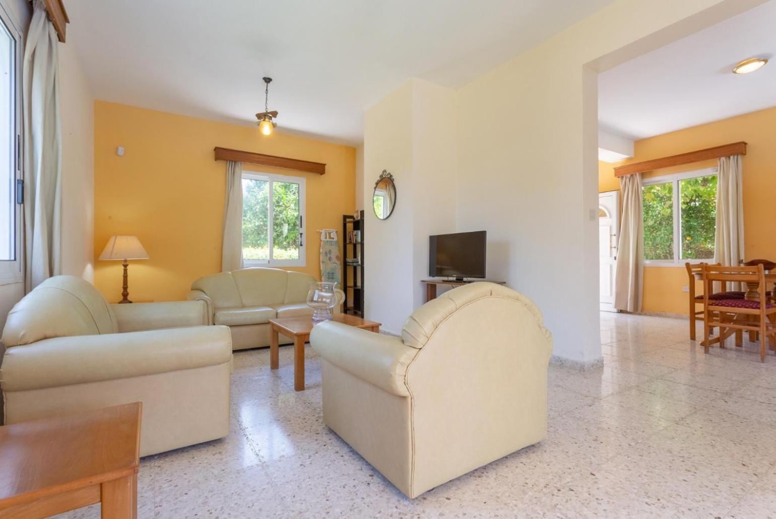 Sun Beach Villa Thio Polis Екстер'єр фото